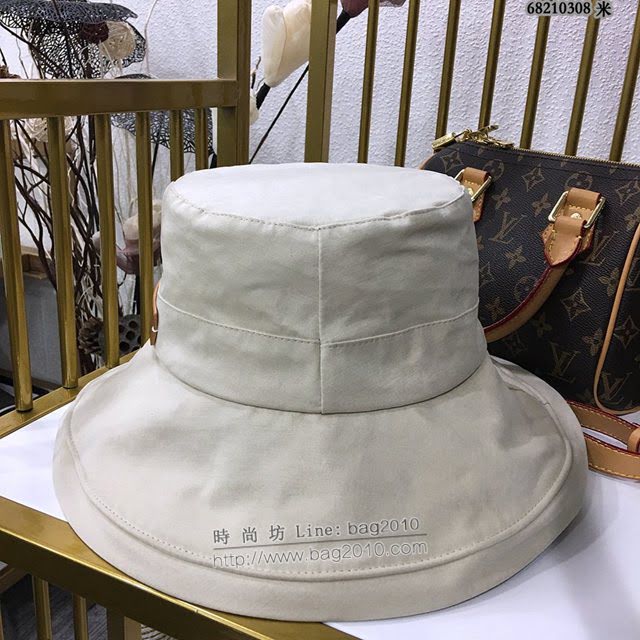 LV男女同款帽子 路易威登經典漁夫帽遮陽帽  mm1092